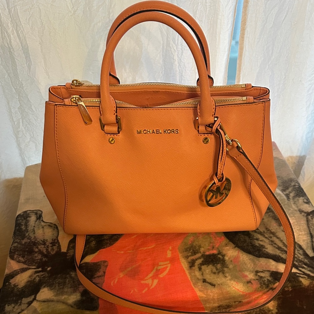 Michael Kors Tangerine Satchel